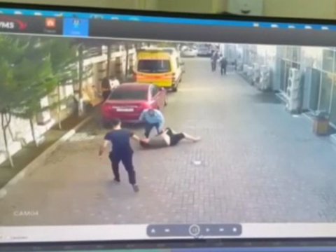 Ağadadaş Ağayevin iştirak etdiyi insidentin YENİ GÖRÜNTÜLƏRİ