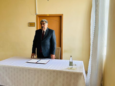 Hacıqabulun Qızılburun kəndində növbəti səyyar qəbul keçirilib - FOTO