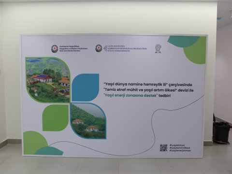 Laçında yaşıl enerji zonasına dəstək tədbiri - FOTO