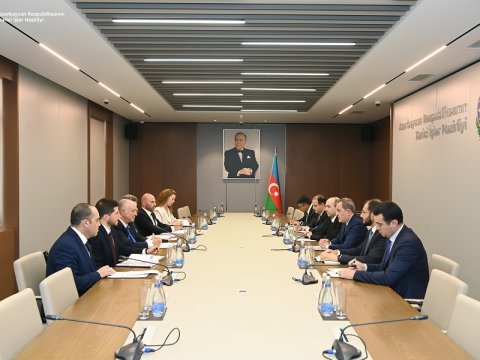 Ceyhun Bayramov İsrail XİN-in baş direktoru ilə görüşdü - FOTO