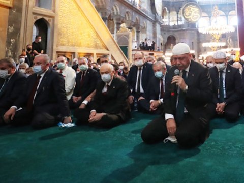 Ayasofyanı 25 milyon insan ziyarət edib&nbsp;