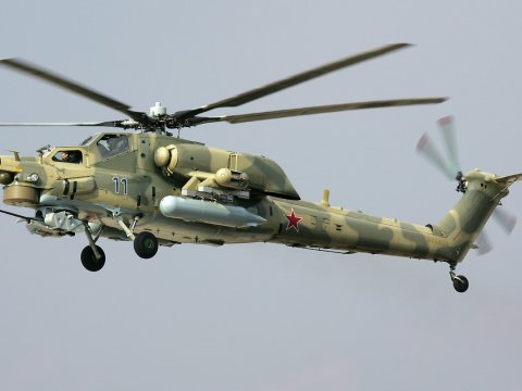 Rusiyada hərbi helikopter qəzaya uğradı - Ekipaj öldü