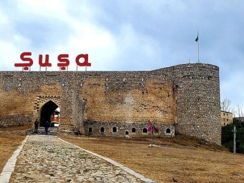 Beynəlxalq səyyahlar Şuşa şəhərində&nbsp;