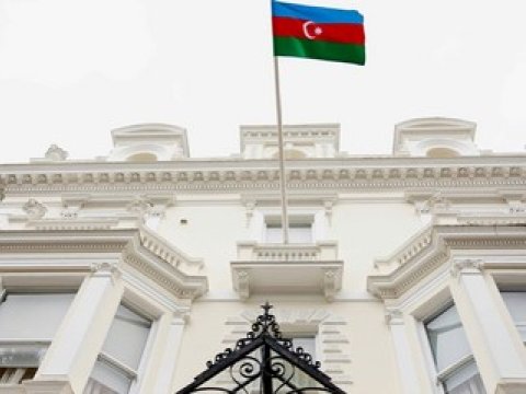Britaniyadakı səfirliyimiz&nbsp;yeni&nbsp;binaya köçdü -FOTO