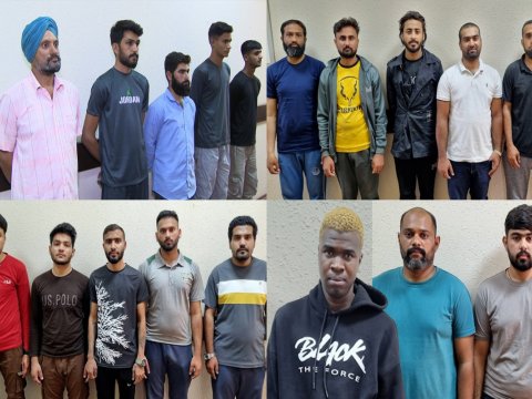 Polis miqrantlara qarşı əməliyyat keçirdi - 34 nəfər saxlanıldı