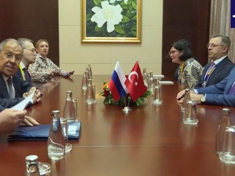 Fidan-Lavrov görüşü - VİDEO