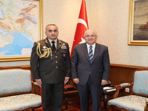 Azərbaycanın Türkiyədəki yeni hərbi attaşesi Yaşar Gülərlə&nbsp;GÖRÜŞDÜ