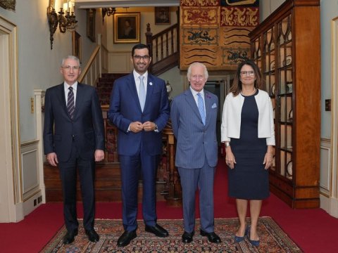 Muxtar Babayev Britaniya kralının qəbulunda