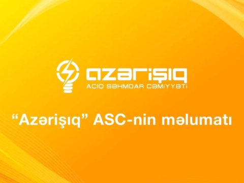 Bu ərazilərdə işıq olmayacaq...