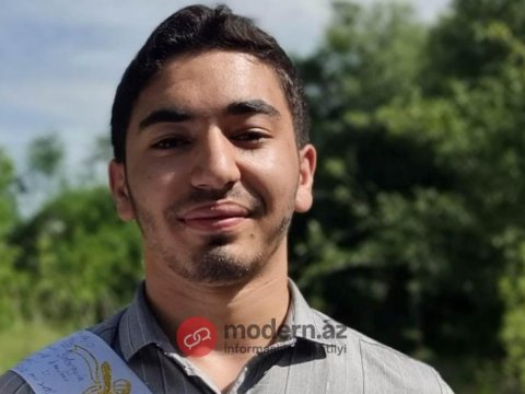 IV qrupun qəbul imtahanında ən yüksək bal toplayan Orxanın FOTOSU