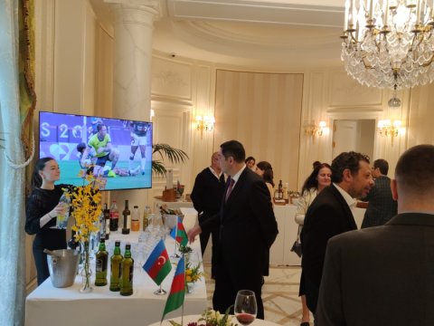 Parisdə &ldquo;Azərbaycan Olimpiya Evi&rdquo; açıldı