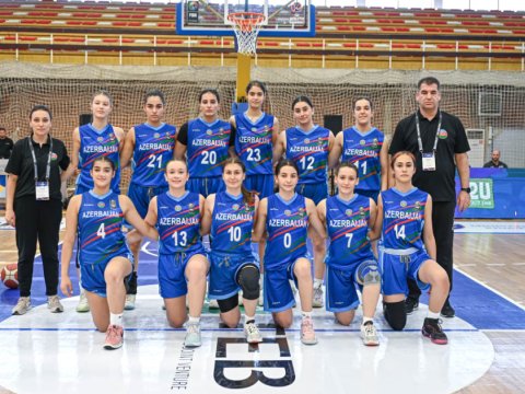 Qadın basketbol millisi gümüş medal qazandı&nbsp;