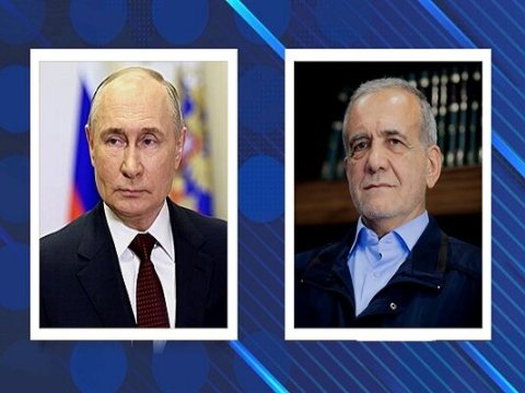 Putin Pezeşkianla görüşə hazırlaşır