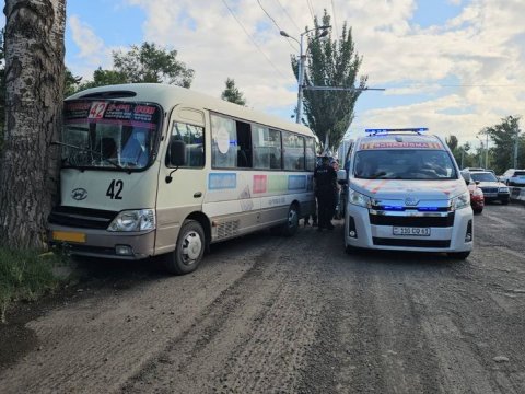 Ermənistanda ağır qəza - 5 yaralı...