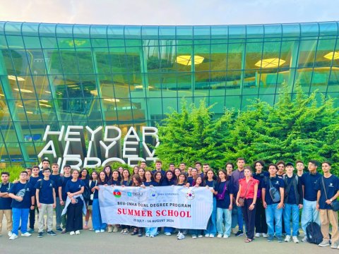 BMU 122 tələbəsini Koreyaya yola saldı