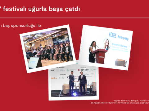 Kapital Bank-ın baş sponsorluğu ilə festival keçirilib