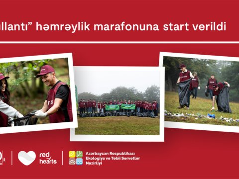 &ldquo;Sıfır tullantı&rdquo; həmrəylik marafonuna start verildi
