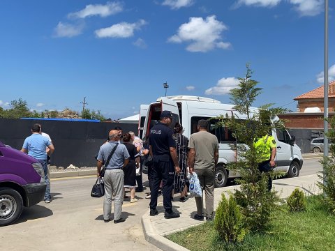 Şuşaya yola düşənlər doğma yurdlarına çatdılar - FOTOLAR