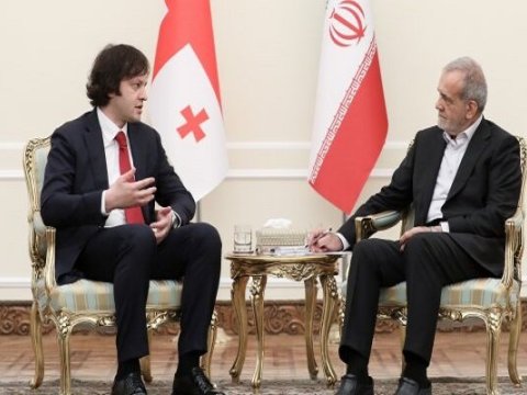 Pezeşkian Kobaxidze ilə regiondan danışdı...