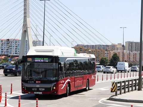 Bakıda yenilik: Avtobuslar Heydər Əliyev prospektinə daxil olmayacaq