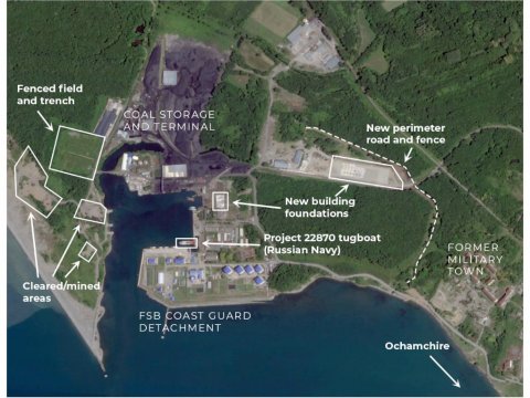 Rusiya Abxaziyada hərbi-dəniz bazası tikir