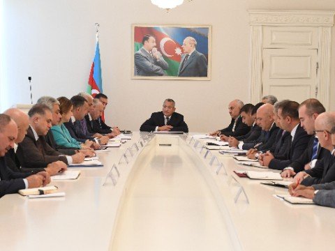 Rövşən Rzayev kollegiya iclası keçirib -&nbsp;FOTOLAR