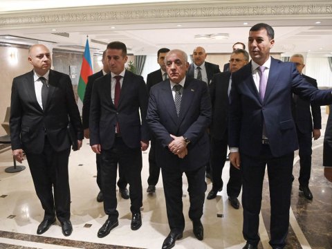 Əli Əsədov Azərbaycanın İrandakı səfirliyində - FOTOLAR