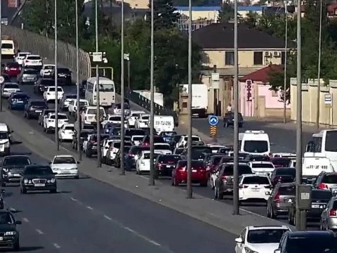 Bakının bu yollarında TIXAC var