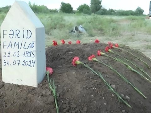 Laçında həlak olan hərbçimiz dəfn edildi - İki azyaşlı uşağı var...&nbsp;