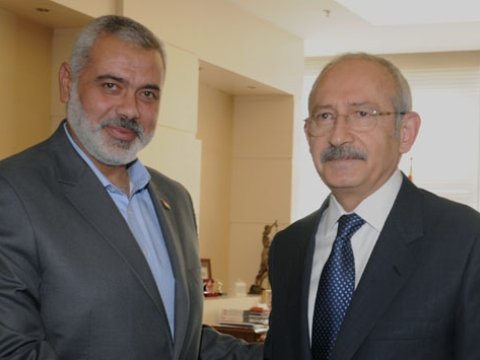 Kılıçdaroğludan Haniyənin ölümü ilə bağlı başsağlığı&nbsp;