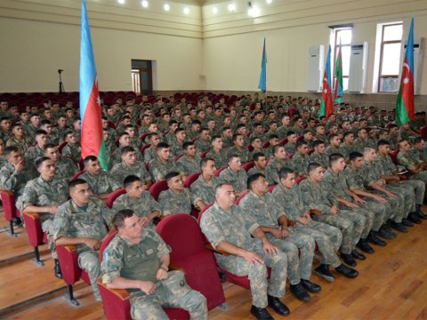 Hərbçilərin asudə vaxtı səmərəli təşkil olunur - FOTO