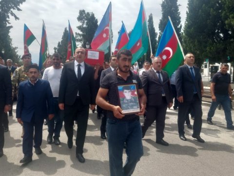 Birinci Qarabağ müharibəsinin şəhidi Surxay Məmmədov&nbsp;dəfn edildi