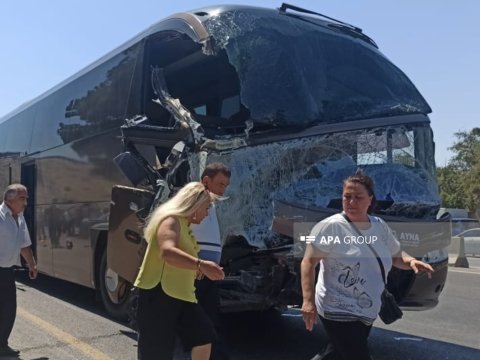 DİN Bakı-Sumqayıt yolundakı ağır qəza ilə bağlı məlumat yaydı