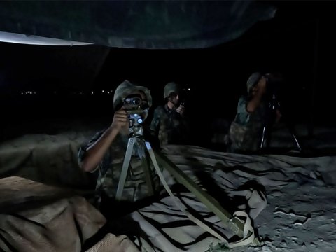 Ordumuz artilleriya qurğularını işə saldı - VİDEO