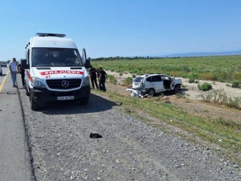 Ucarda ağır qəza - Yaralılar var