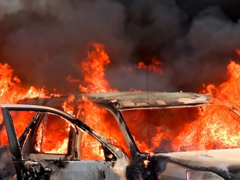 Şəmkirdə "HAVAL" yandı