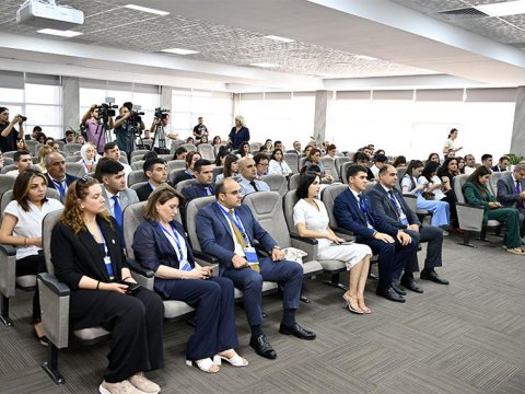 Milli Müdafiə Universitetinin stendi sərgidə nümayiş olundu - VİDEO
