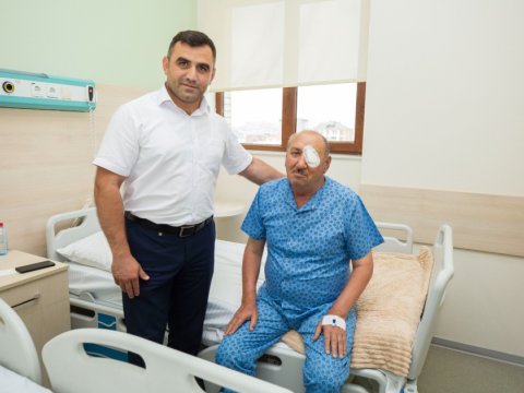 Şəhid atası əməliyyat olundu