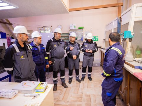 &ldquo;AzerGold&rdquo;un İşçi qrupu Gədəbəydəki mədənlərə baxış keçirib - FOTO