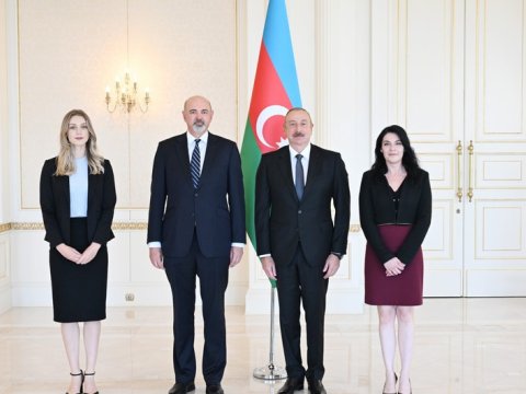 Prezident yeni səfirin etimadnaməsini qəbul etdi
