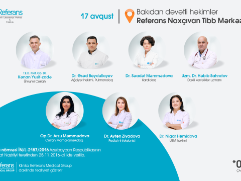 Referans növbəti dəfə Naxçıvan əhalisini sevindirəcək!
