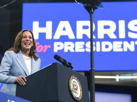 Kamala Harris rəsmən prezidentliyə namizəd olub