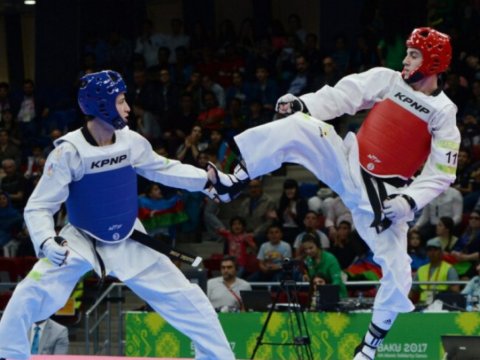 Azərbaycan taekvondoçusundan inamlı&nbsp;qələbə