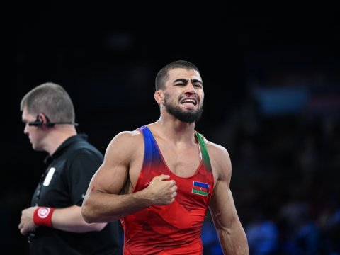 Güləşçimiz yarımfinalda uduzdu