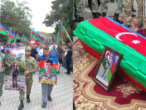 İki il əvvəl Laçında itkin düşən hərbçilərimiz DƏFN EDİLDİ