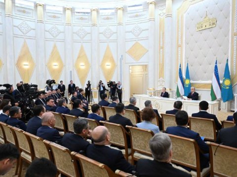 Qazaxıstan-Özbəkistan&nbsp;10 illik&nbsp;strateji tərəfdaşlıq proqramı
