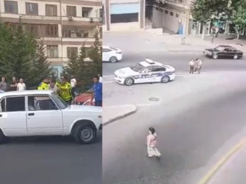 Polisin əmrinə tabe olmayan avtoxuliqan tutuldu