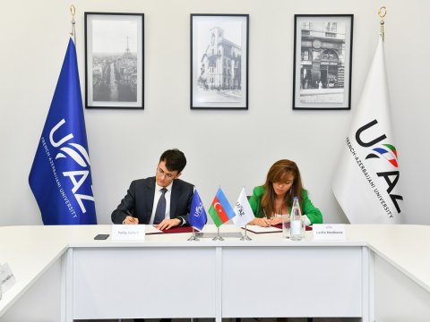 ETX ilə Azərbaycan-Fransız Universiteti arasında memorandum imzalandı
