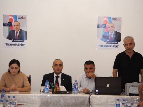 Azay Quliyevin ilk görüşü şəhid ailələri, qazilərlə oldu: &ldquo;Seçkidən seçkiyə yox, daim yanımızdadır&rdquo;