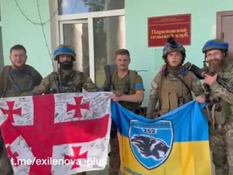 Ukrayna ordusu Rusiyanın daha bir şəhərinə girdi - VİDEO